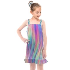 Rainbow Effect Cbdoilprincess  Kids  Overall Dress by CBDOilPrincess1