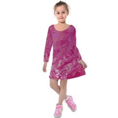 My Pour Cup Painting 1 Cbdoilprincess  Kids  Long Sleeve Velvet Dress