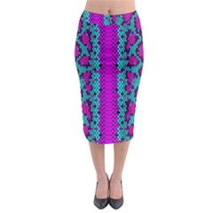 Snake Print Cbdoilprincess Midi Pencil Skirt by CBDOilPrincess1