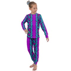 Snake Print Cbdoilprincess Kids  Long Sleeve Set 