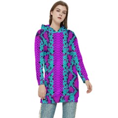 Snake Print Cbdoilprincess Women s Long Oversized Pullover Hoodie