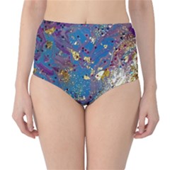 My Pour Cup Painting 7 1 Cbdoilprincess  Classic High-waist Bikini Bottoms by CBDOilPrincess1