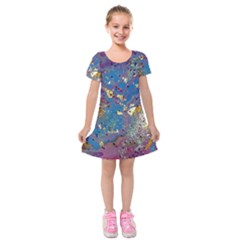 My Pour Cup Painting 7 1 Cbdoilprincess  Kids  Short Sleeve Velvet Dress