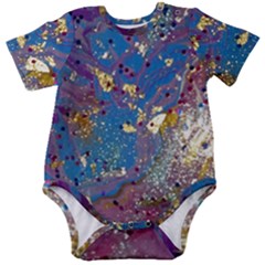 My Pour Cup Painting 7 1 Cbdoilprincess  Baby Short Sleeve Onesie Bodysuit by CBDOilPrincess1