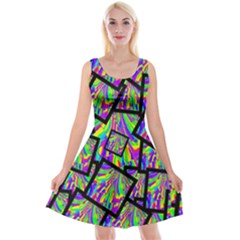 Vibrant Colors Cbdoilprincess Reversible Velvet Sleeveless Dress