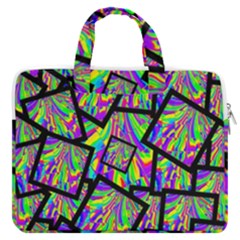 Vibrant Colors Cbdoilprincess Macbook Pro 16  Double Pocket Laptop Bag 