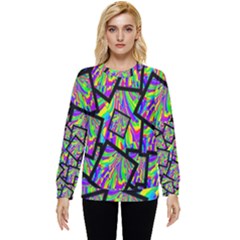 Vibrant Colors Cbdoilprincess Hidden Pocket Sweatshirt