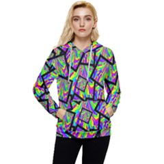 Vibrant Colors Cbdoilprincess Women s Lightweight Drawstring Hoodie