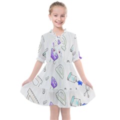 Hd-wallpaper-b 018 Kids  All Frills Chiffon Dress