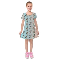 My Tomahawks Cbdoilprincess Kids  Short Sleeve Velvet Dress