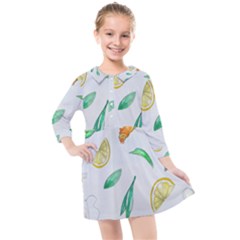 Hd-wallpaper-b 013 Kids  Quarter Sleeve Shirt Dress by nate14shop