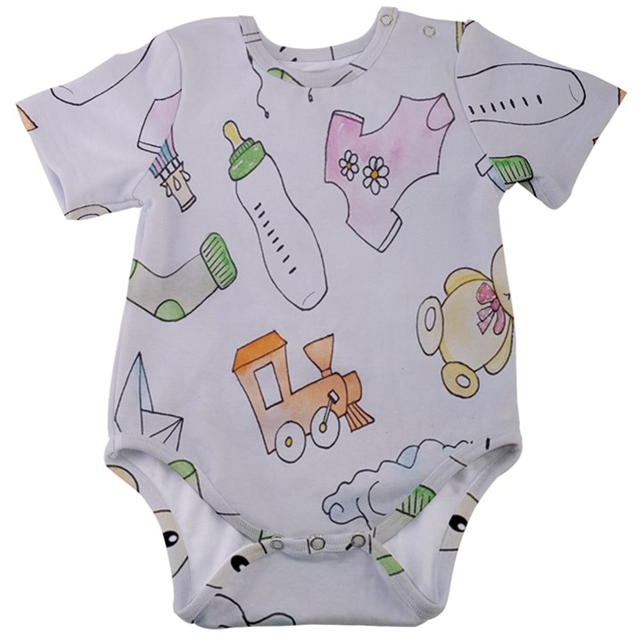 Hd-wallpaper-b 015 Baby Short Sleeve Onesie Bodysuit