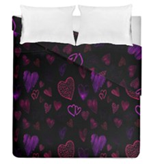 Hd-wallpaper-b 017 Duvet Cover Double Side (queen Size) by nate14shop