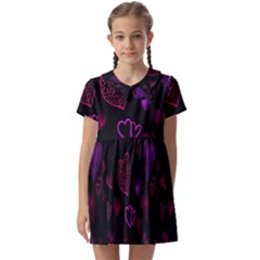 Hd-wallpaper-b 017 Kids  Asymmetric Collar Dress by nate14shop