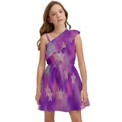 Hd-wallpaper-b 019 Kids  One Shoulder Party Dress by nate14shop