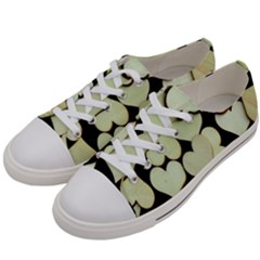 Heart-003 Men s Low Top Canvas Sneakers