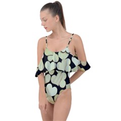 Heart-003 Drape Piece Swimsuit by nate14shop