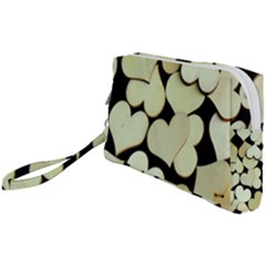 Heart-003 Wristlet Pouch Bag (small) by nate14shop