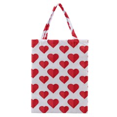 Heart-004 Classic Tote Bag by nate14shop