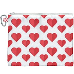 Heart-004 Canvas Cosmetic Bag (xxxl) by nate14shop