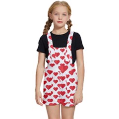 Heart-004 Kids  Short Overalls by nate14shop