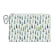 Christmas Tree Canvas Cosmetic Bag (large) by nate14shop