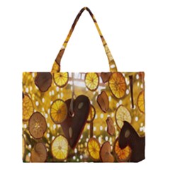 Lemon-slices Medium Tote Bag