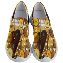 Lemon-slices Women s Lightweight Slip Ons by nate14shop