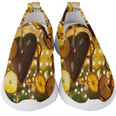 Lemon-slices Kids  Slip On Sneakers by nate14shop