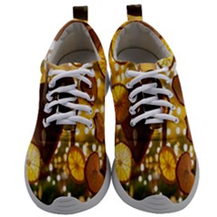 Lemon-slices Mens Athletic Shoes by nate14shop