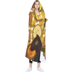 Lemon-slices Wearable Blanket