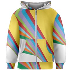 Paper Kids  Zipper Hoodie Without Drawstring by nate14shop