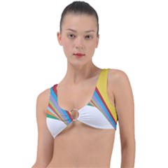 Paper Ring Detail Bikini Top