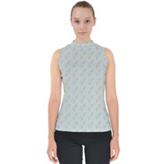 Digitalart Mock Neck Shell Top by Sparkle