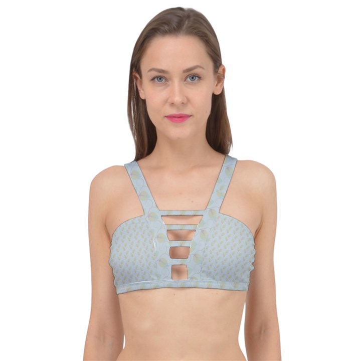 Digitalart Cage Up Bikini Top