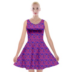 Digitalart Velvet Skater Dress