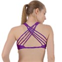 Digitalart Criss Cross Racerback Sports Bra View2