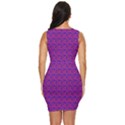 Digitalart Draped Bodycon Dress View4