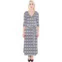 Digitalart Quarter Sleeve Wrap Maxi Dress View1