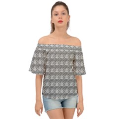 Digitalart Off Shoulder Short Sleeve Top by Sparkle