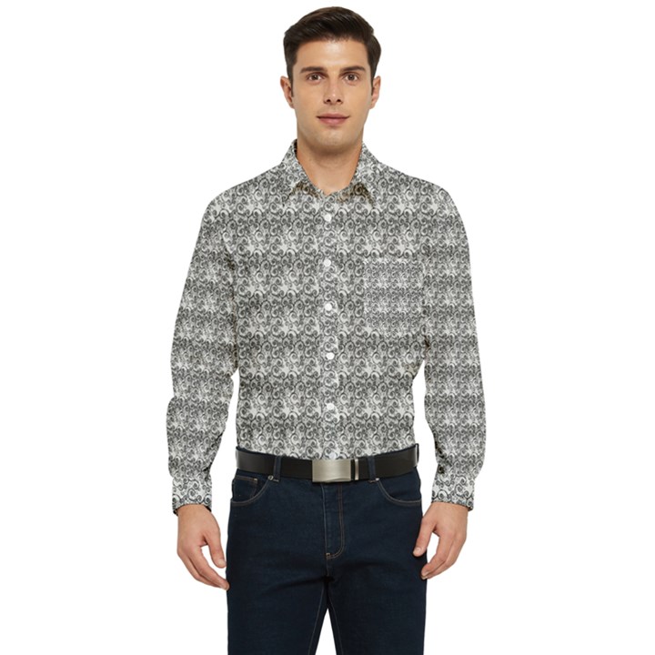 Digitalart Men s Long Sleeve Pocket Shirt 