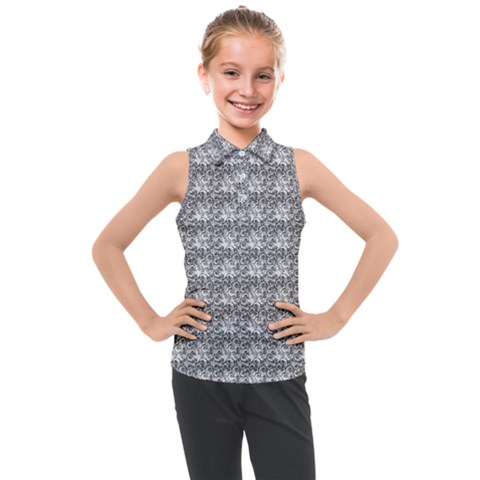 Digitalart Kids  Sleeveless Polo Tee by Sparkle