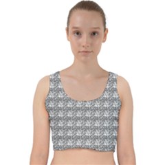 Digitalart Velvet Racer Back Crop Top by Sparkle