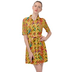 Pattern- B 001 Belted Shirt Dress