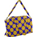 Pattern Sun-flower Canvas Crossbody Bag View1