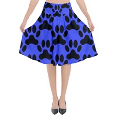 Pattern-b 003 Flared Midi Skirt