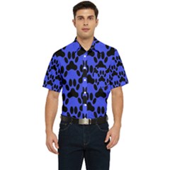 Pattern-b 003 Men s Short Sleeve Pocket Shirt 