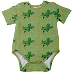 Phone-wallpaper-002 Baby Short Sleeve Onesie Bodysuit by nate14shop