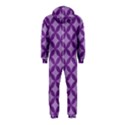 Purple-background Hooded Jumpsuit (Kids) View2