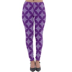 Purple-background Lightweight Velour Leggings by nate14shop